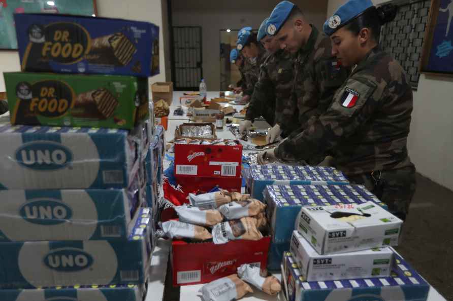 UN peacekeepers at Israel-Lebanon border