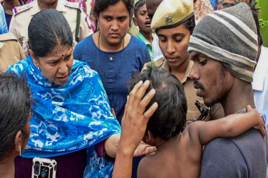 Kanimozhi in Thoothukudi