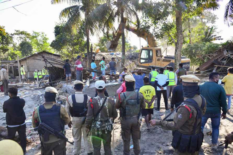 Anti-encroachment drive in Tezpur