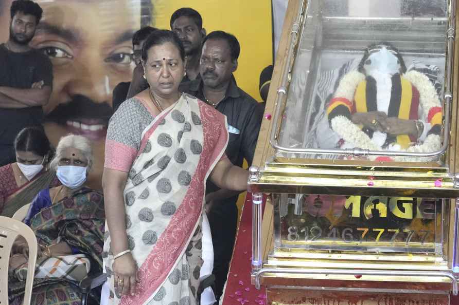 Tribute to Vijayakanth in Chennai