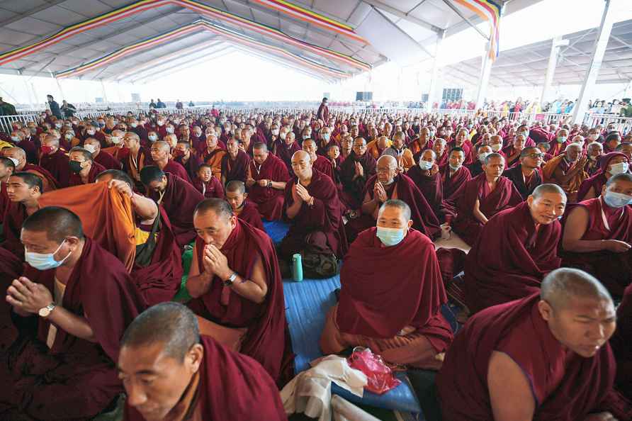 14th Dalai Lama Tenzin Gyatso in Gaya