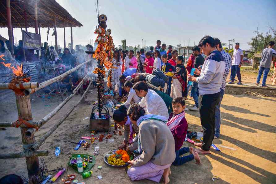 New Year 2024: Devotees at Maha Mrityunjay temple