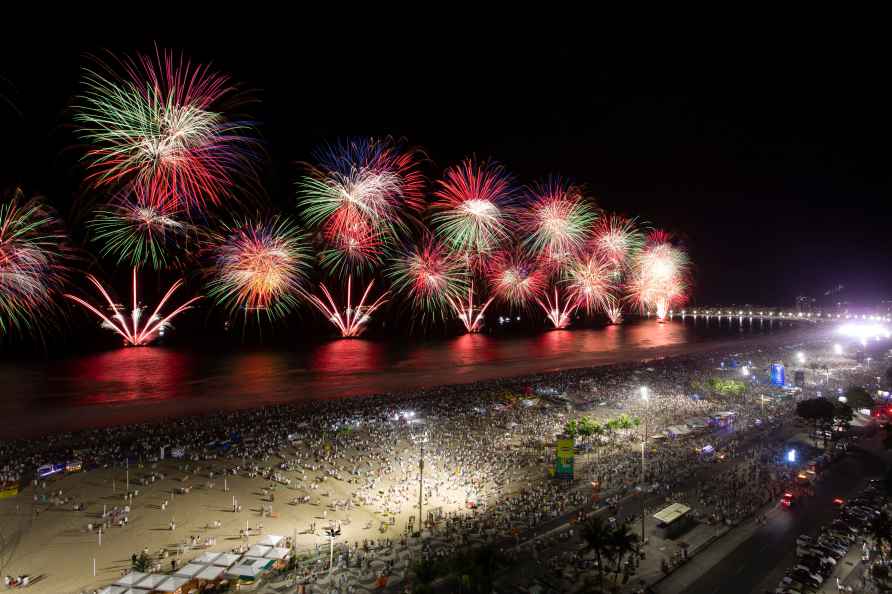 New Year's celebrations in Rio