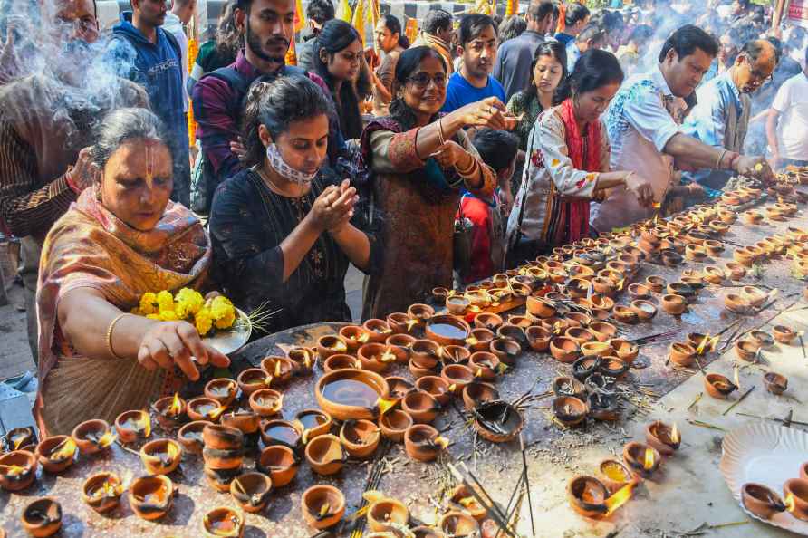 New Year 2024: Devotees in Guwahati