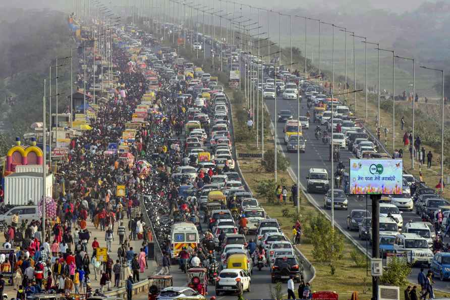 Traffic jam in Patna