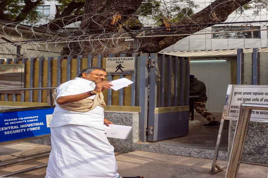 Karti Chidambaram appears before ED