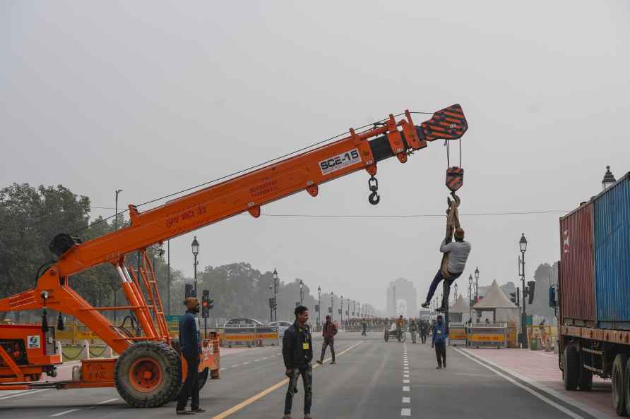 Preparations for Republic Day parade