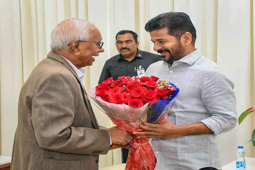 Revanth Reddy and PS Rammohan Rao