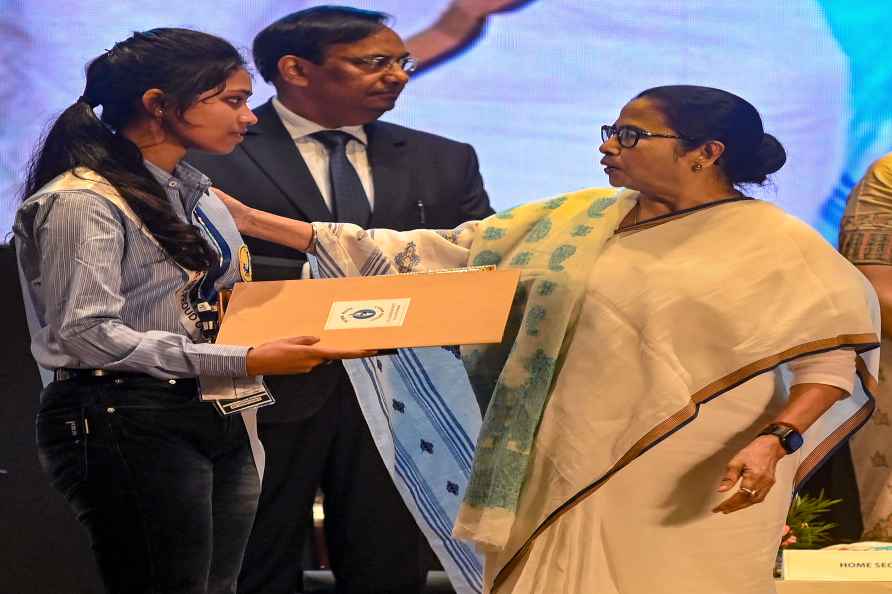 Mamata Banerjee at Students Week event in Kolkata