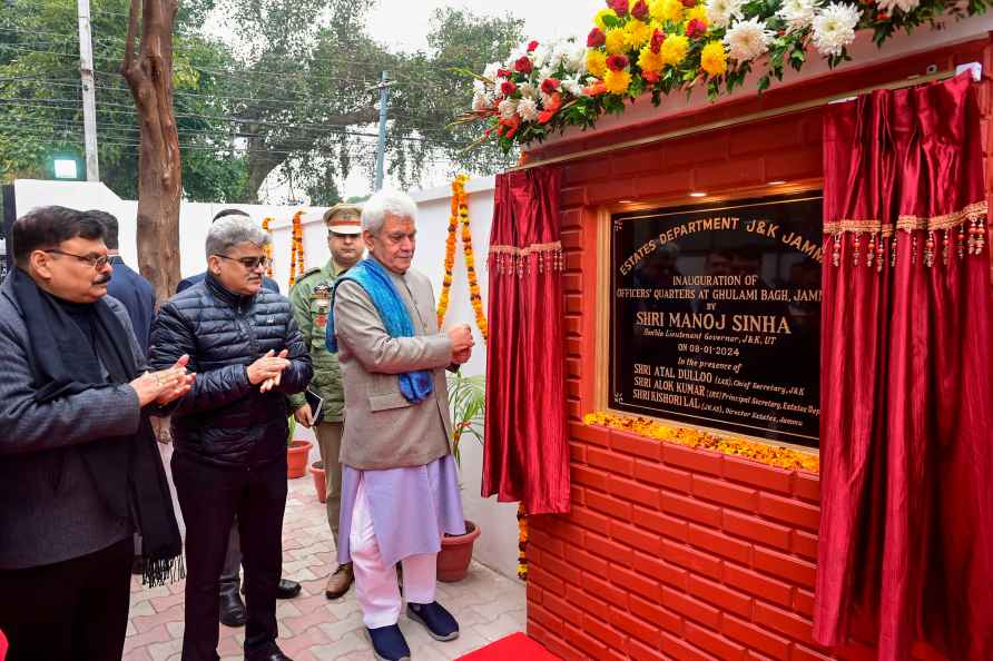 Officers' Quarters of Estates Department inauguration