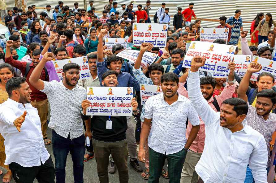 Protest for release of caste census report