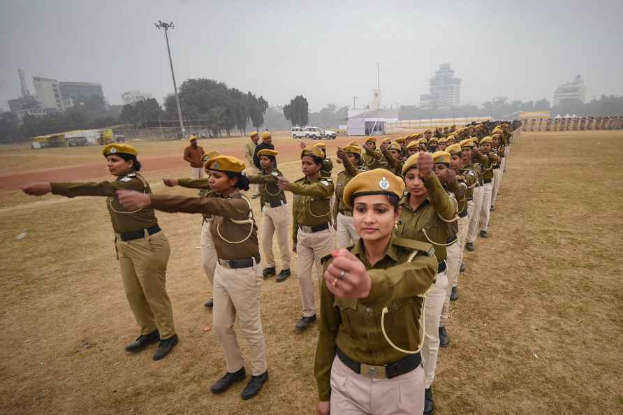 Republic Day Parade rehearsal in Patna