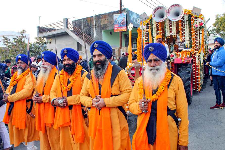 Nagar kirtan procession in Dehradun