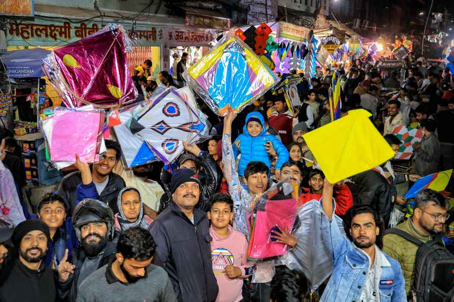 Makar Sankranti eve in Jaipur