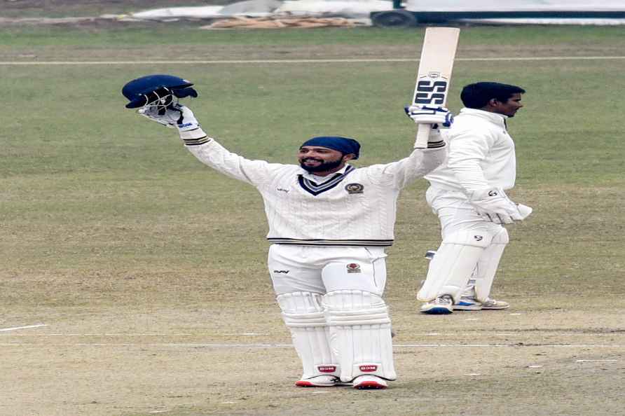 Ranji Trophy cricket match in Patna