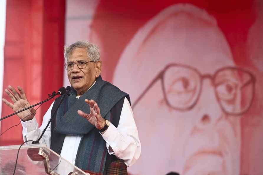 Sitaram Yechury in Kolkata