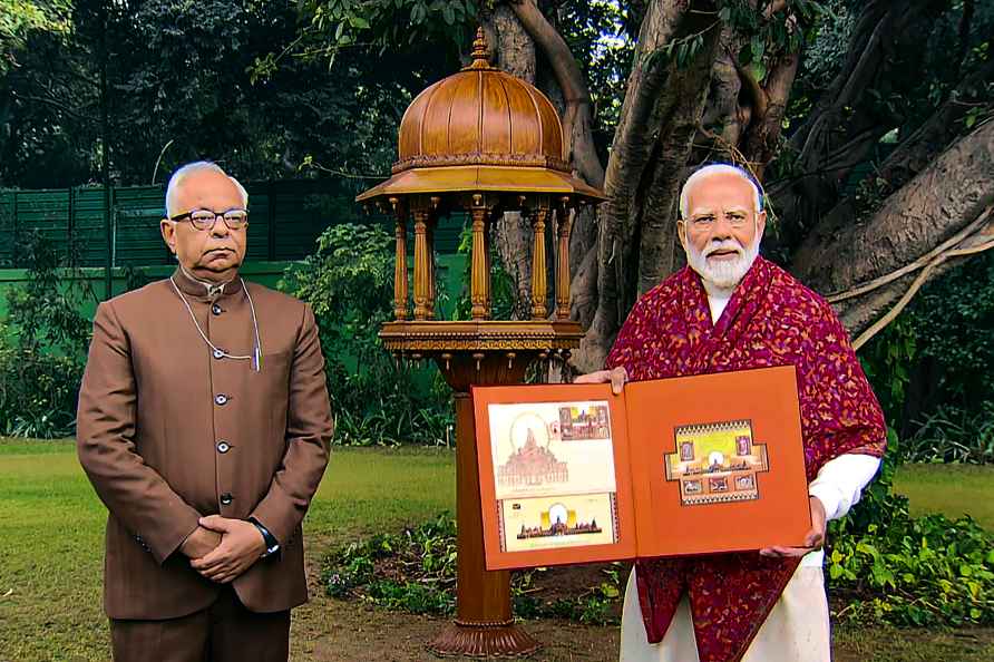 PM releases commemorative postage stamps on Ram Temple