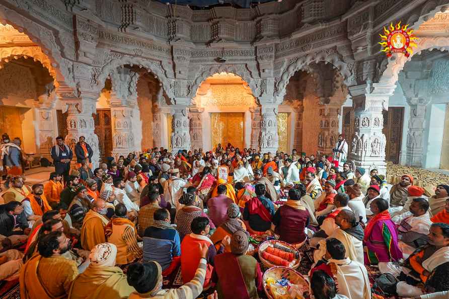 Ramamurthy enters Ram temple