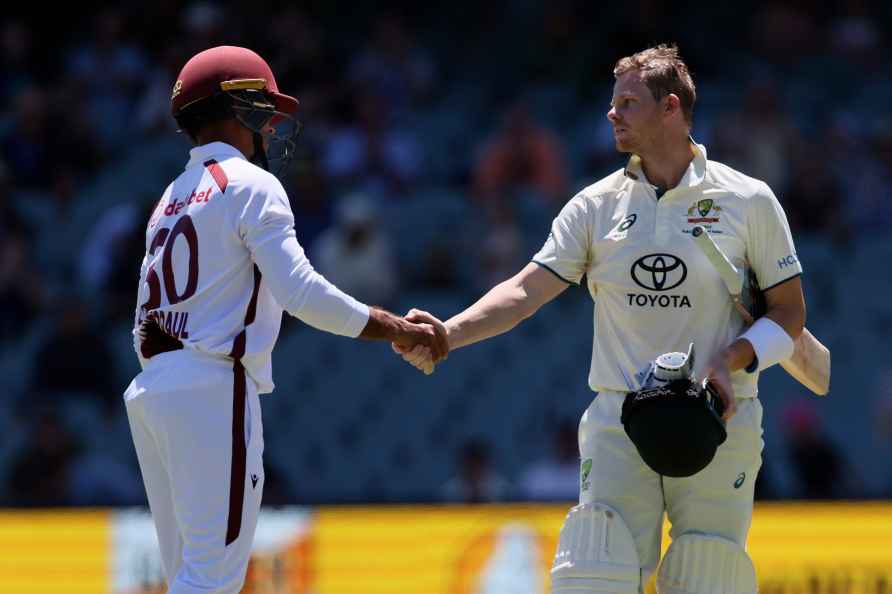 Cricket test match in Adelaide