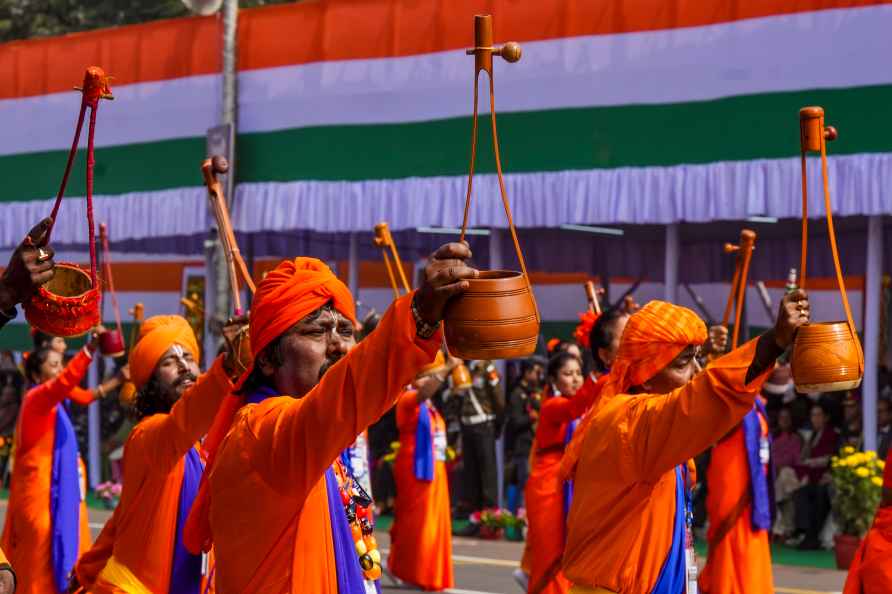 Republic day parade in Kolkata