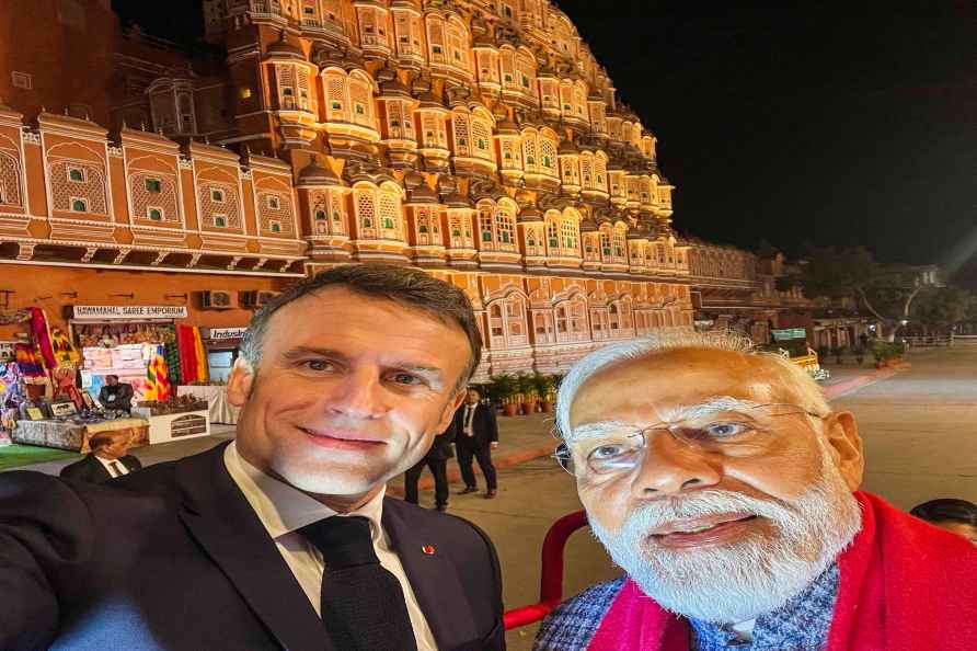 Modi-Macron at Jaipur