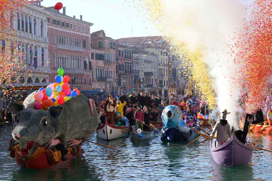 Venice Carnival in Venice, Italy