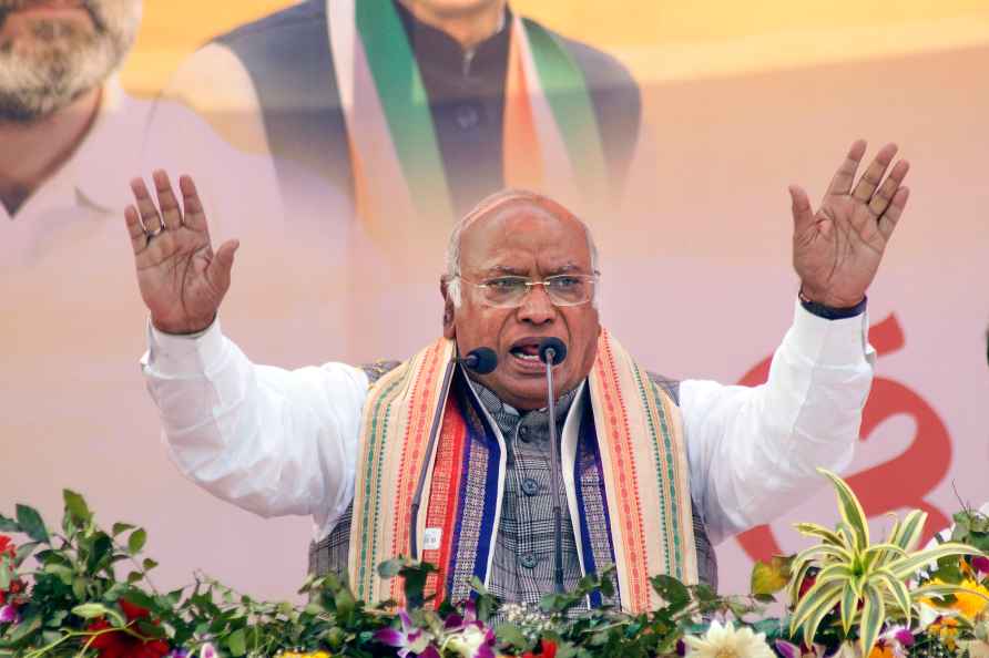 Mallikarjun Kharge in Bhubaneswar