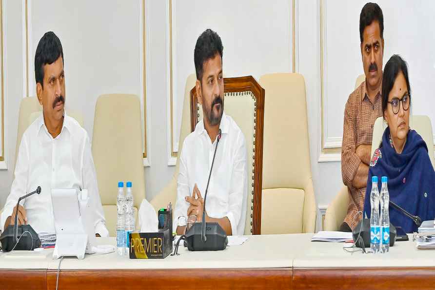 Revanth Reddy during Housing Dept meeting