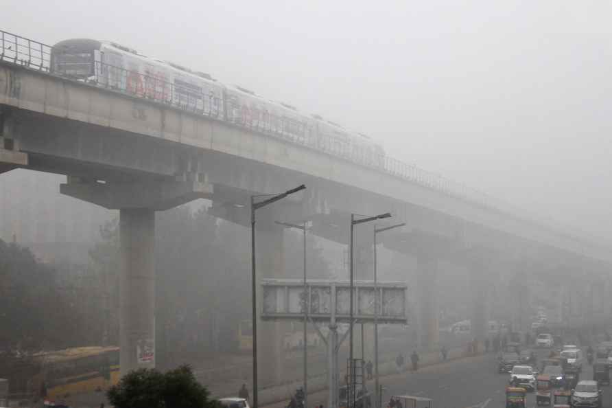 Weather; Fog in Gurugram