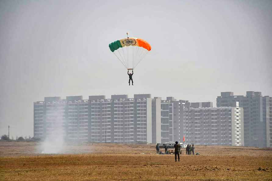 Paradrop display in Pune