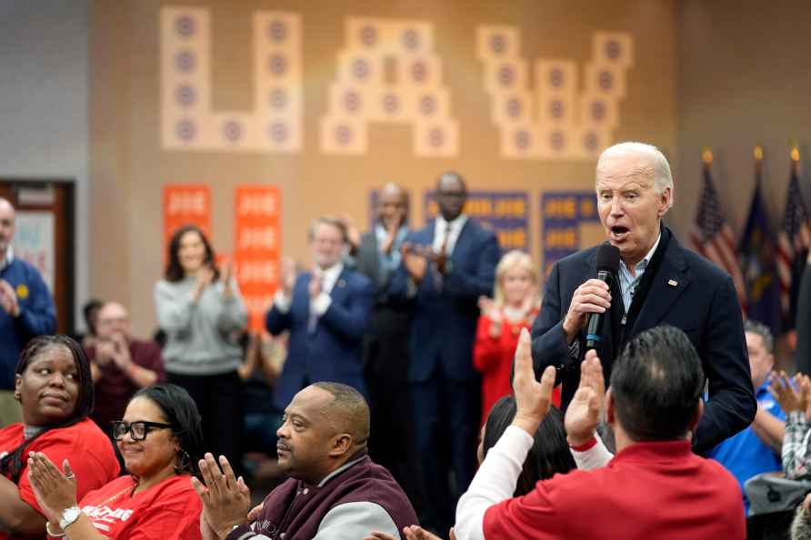 Joe Biden addresses UAW members