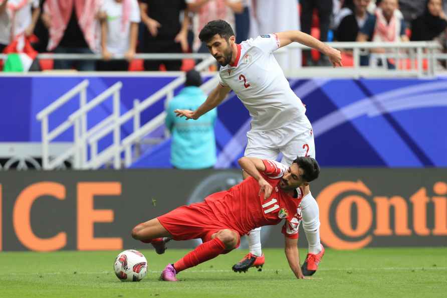 Soccer match in Qatar