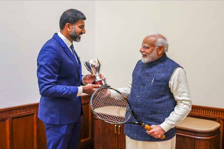 PM Modi meets Rohan Bopanna