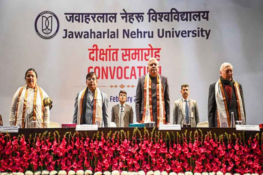 Vice President at JNU convocation ceremony