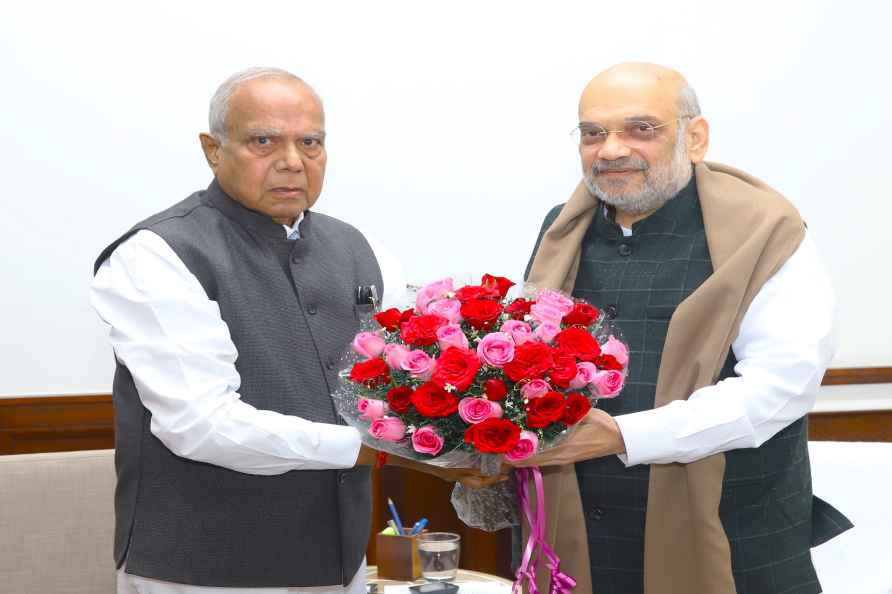 Amit Shah meets Banwarilal Purohit