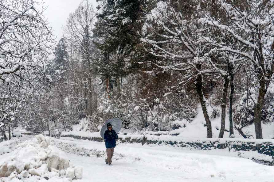 Weather: Fresh snowfall in Baramulla