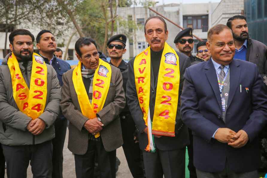 Ghulam Nabi Azad at Jammu University