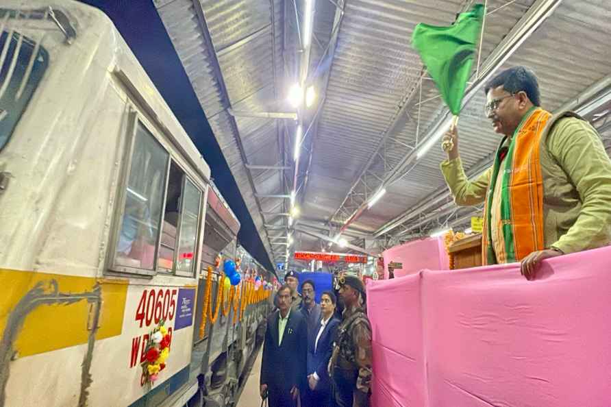 CM Manik Saha flags off Agartala-Deogarh train