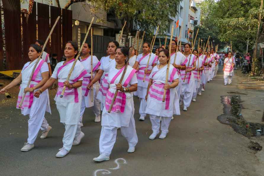 Rashtra Sevika Samiti's Path Sanchalan in Nagpur