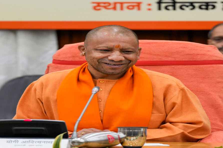 Lucknow: Uttar Pradesh Chief Minister Yogi Adityanath at a press...