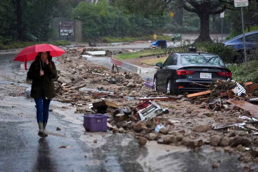 Rain Storm in California