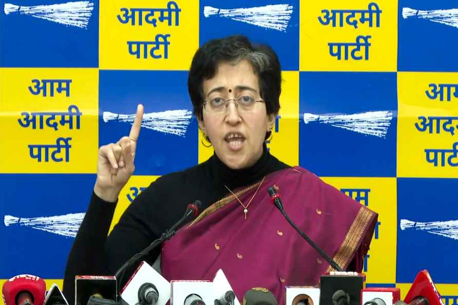 Atishi addresses press conference in Delhi