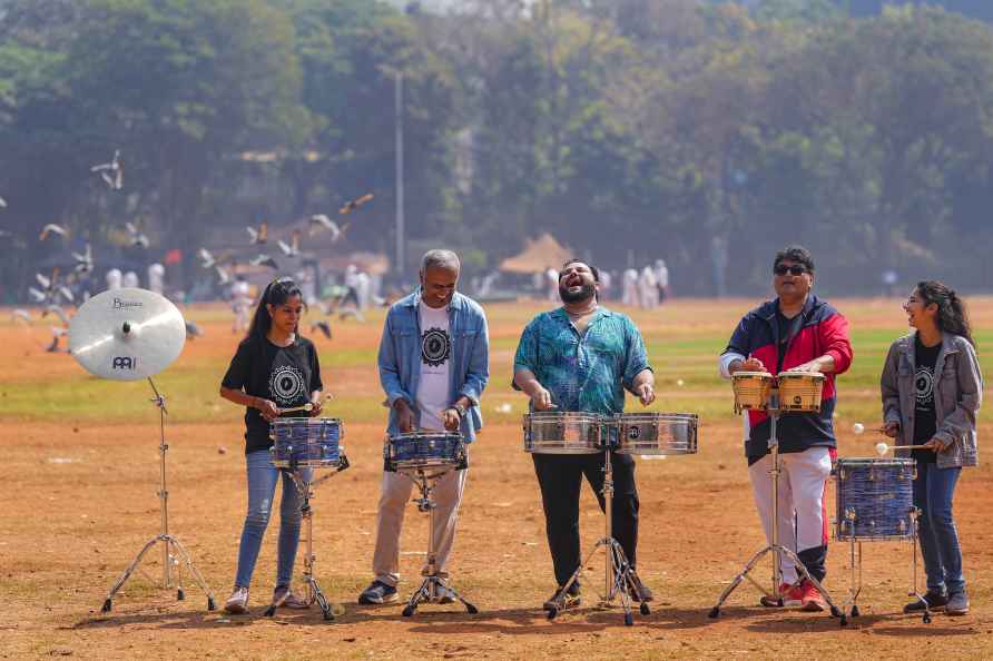 Rehearsal for Mumbai Drum Day