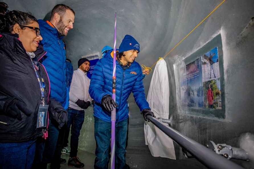 Neeraj Chopra honoured in Switzerland