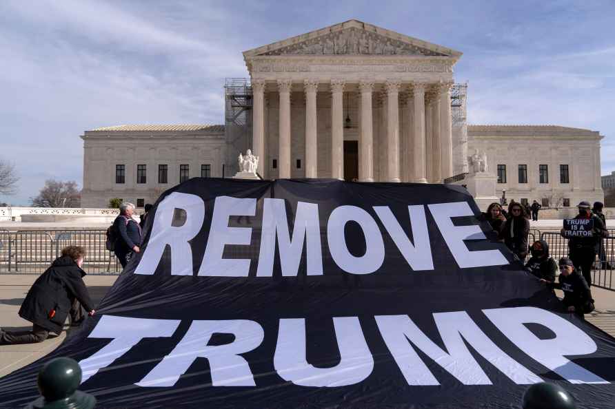 Protest against Trump at SCOTUS