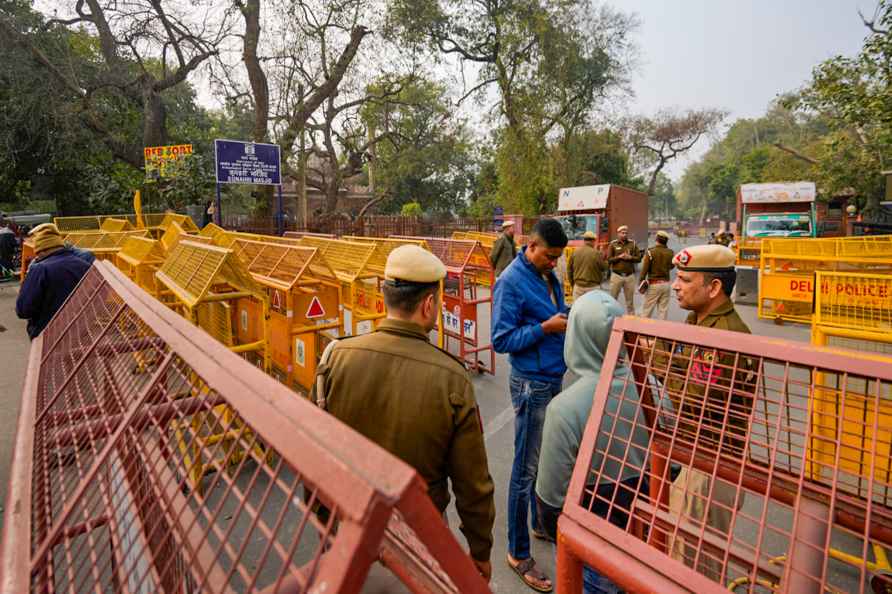 Farmers protest march: Security in Delhi