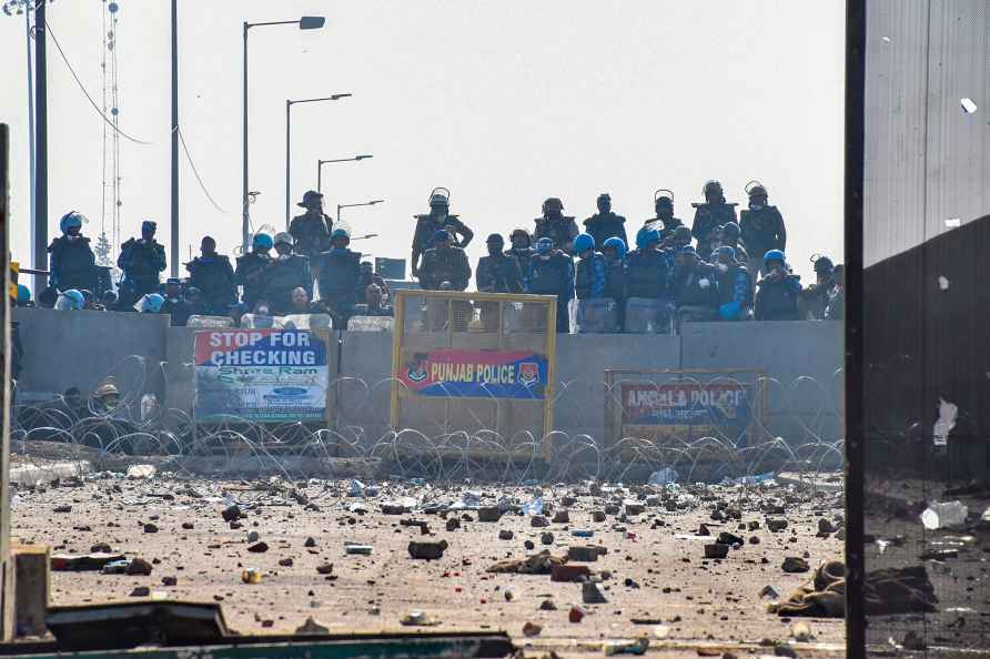 Farmers' march: Security at Shambhu border