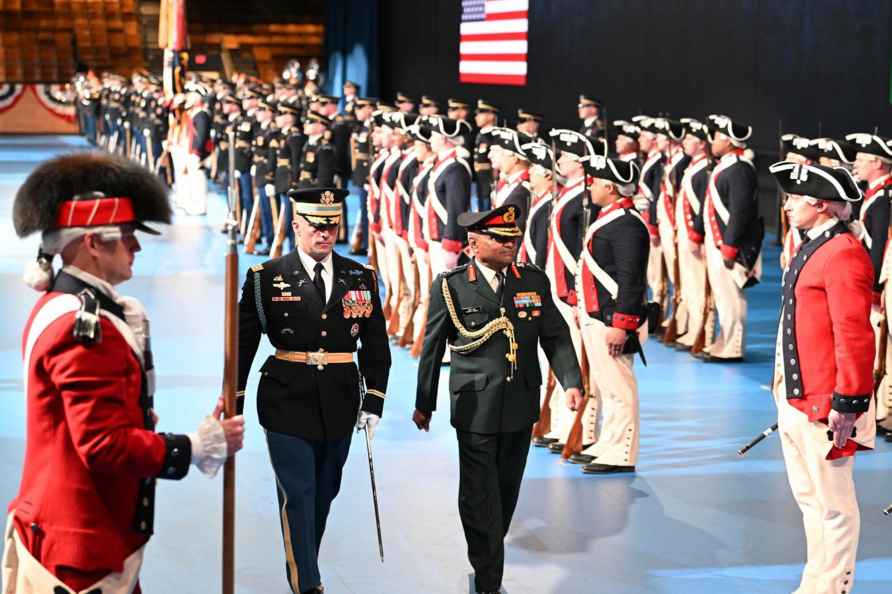 Army Chief Manoj Pande in US