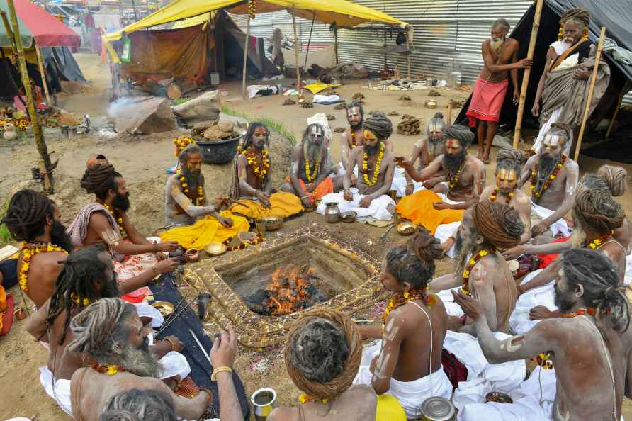 Magh Mela' festival at Sangam