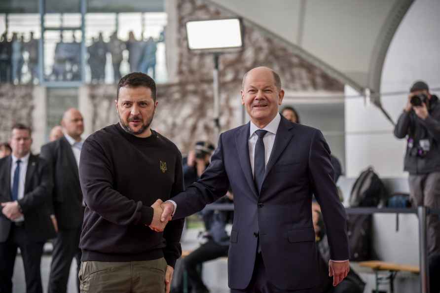 Olaf Scholz, Volodymyr Zelenskyy